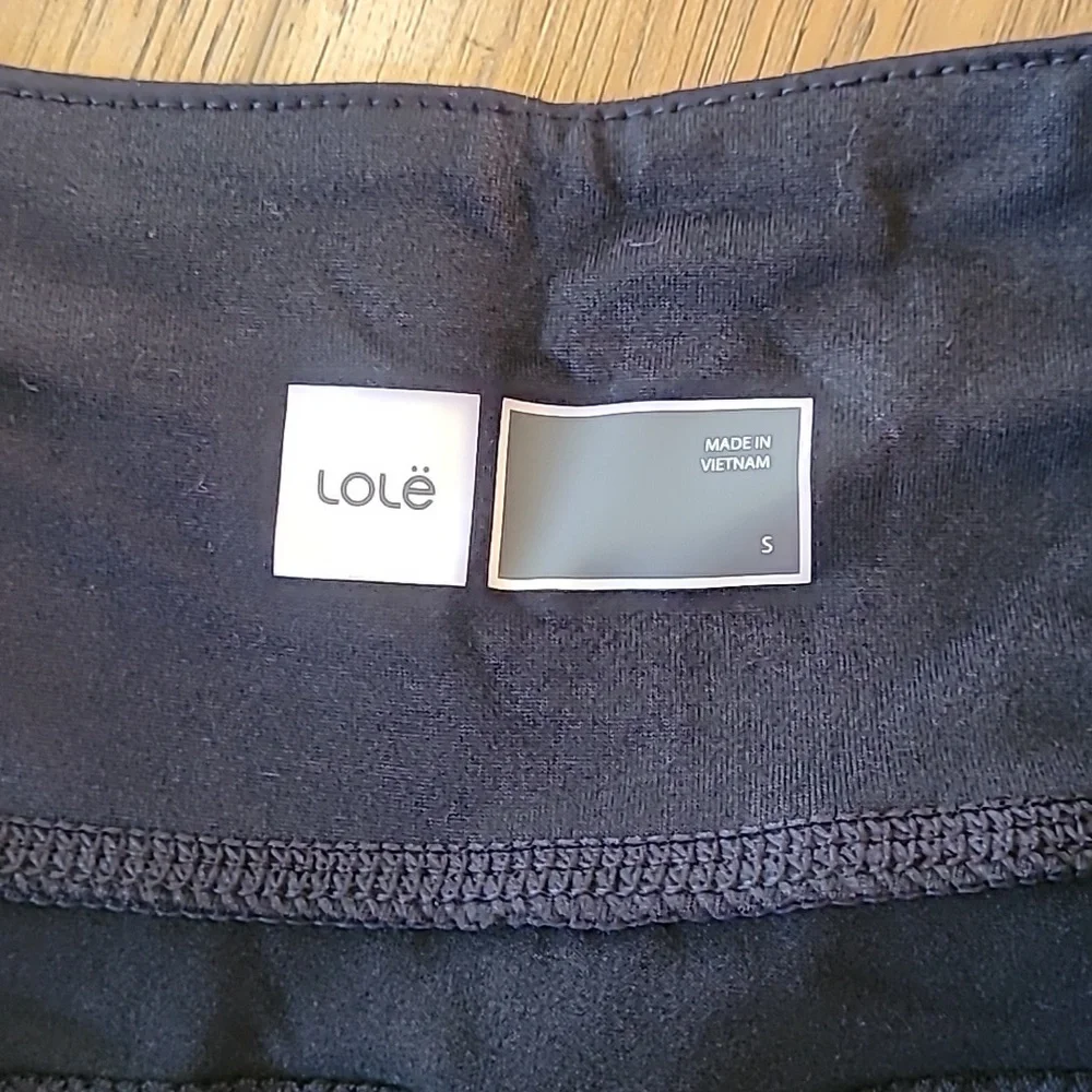 Lole Butter Lounge Pants, Size S, Black, Soft, Pockets, Cuffed Ankles - Picture 5 of 8